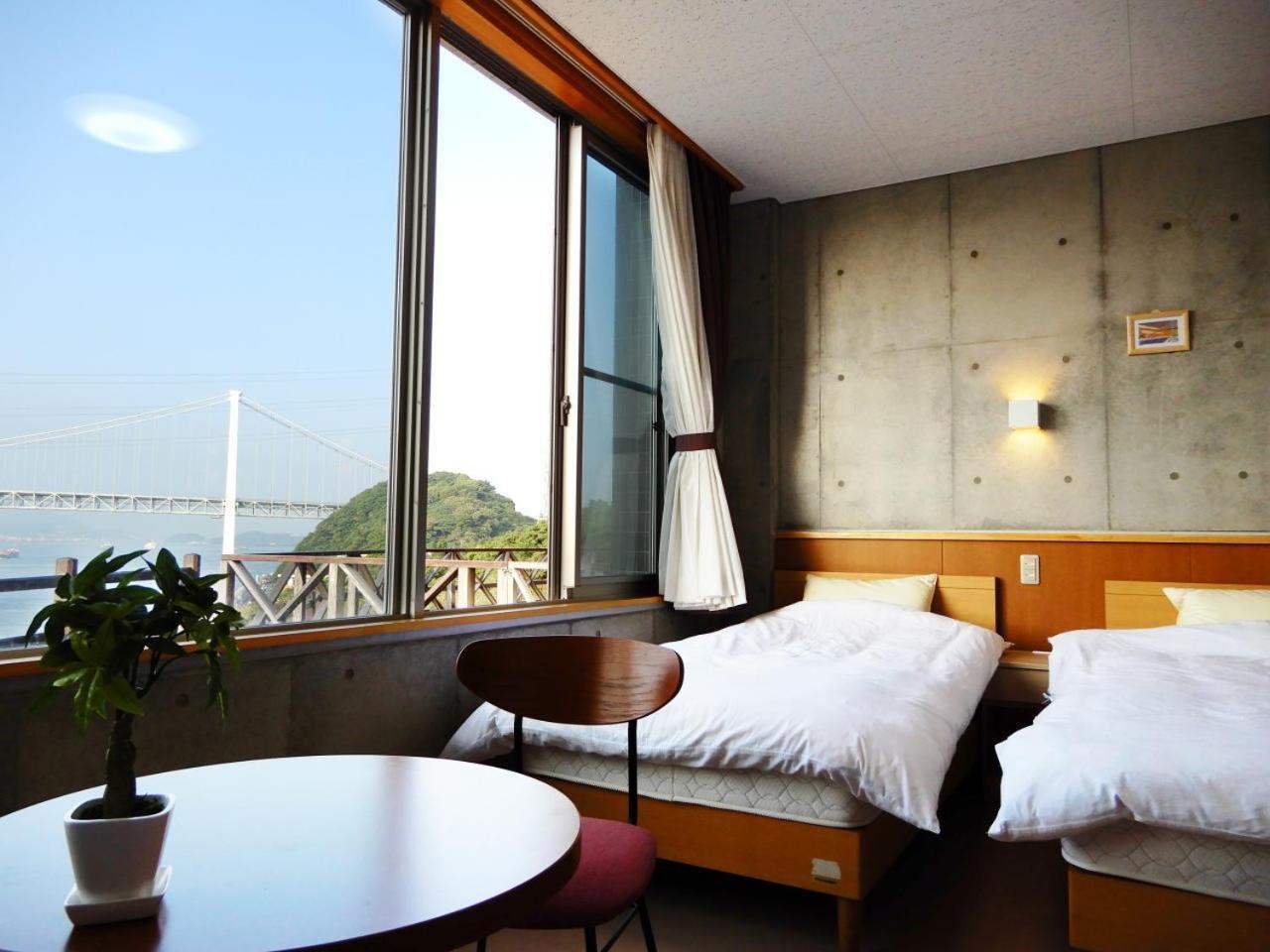 Shimonoseki Hinoyama Youth Hostel Kitakyuşu Dış mekan fotoğraf